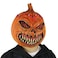 FantasyParty Deluxe Novelty Halloween Pumpkin Head Mask Creepy Scary Halloween Decorations