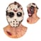 CAFELE Double Zombie Mask Scary Hockey Masks for Adults Halloween Cosplay Costume Props Double Layer