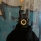 JAUPTO Techwear Punk Helmet LED Light Cool Samurai Mask Halloween Cosplay Anime Mask Yellow