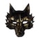 Joukavor Scary Wolf Mask Adult Werewolf Mask Animal Halloween Mask Wolfman Mask BGold