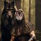 Valpeak Unleash Your Inner Wolf with Our Therian Wolf Mask Tail and Paw Setbrown wolf mask