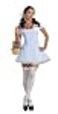 Dreamgirl Gingham Dress Light Blue XLarge