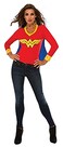 Rubies DC Comics Superheroes Wonder Woman Costume Top with Cape for Adults Womens Medium
