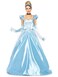 Leg Avenue Womens Classic Cinderella Princess Costume SMALL Blue