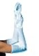 Leg Avenue Womens Extra Long Satin Gloves Light Blue OS