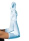 Leg Avenue Womens Extra Long Satin Gloves Light Blue OS