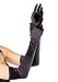 Leg Avenue Womens Extra Long Satin Gloves Black OS