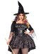 Leg Avenue Womens Plus Size Black Magic Witch Costume 3X4X Black