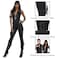 Leg Avenue Womens 7 Piece Deluxe Swat Commander Costume LARGE Black