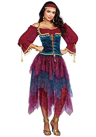 Dreamgirl Womens Gypsy multi XL