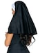 Leg Avenue Womens Nun Habit Cap Costume Accessory BlackWhite One Size