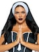 Leg Avenue Womens Nun Habit Cap Costume Accessory BlackWhite One Size