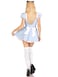 Leg Avenue Womens Storybook Alice Costume with Headband XS Blue 3 PC