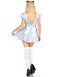 Leg Avenue Womens 3 PC Storybook Alice Costume with Headband SMALLBlue