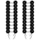 Swinnet 20 Pack Mouse Ears Solid Black ears Headband for Birthday Party Supplies and Mouse Themed costume Cosplay Decoration