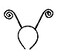 Yilistore Butterfly Antenna Headband Ladybug Antenna Headband Costume Hair Band for Halloween Parties Black B