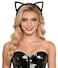 Bonnie Z. Leonardo Bonnie Z Leonardo Furry Black Cat Ears Headband