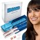 Imako Premium Cosmetic Uppers for Men and Women Temporary Smile Makeover 2 Pack Small Bleached White Made in USA