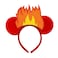 QHQ-SHININGLIFI QHQSHININGLIFI Anger Flames Mouse Ears Headband Costume Party Cosplay Accessory Red TGNN