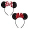 Twineek 2 Pcs Red Mouse Ears Sequin HeadbandsShiny Bows Headbands A Perfect Addition to Your Trip Essentials Accessories for Women Grils Princess Decoration Costume Cosplay