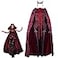 Bulex Wanda Maximoff Costume Cosplay Vision Scarlet Witch Cloak Top Headpiece Accessory Outfit Scarlet Witch Small
