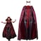 Bulex Wanda Maximoff Costume Cosplay Vision Scarlet Witch Cloak Top Headpiece Accessory Outfit Scarlet Witch Small