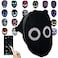 Depointer Life Led Mask with Rechargeable Bluetoothcompatible App Controlled Customizable led mask Lighted Face Transforming Mask unisexAdult