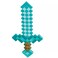 Minecraft Sword Costume Accessory Official Diamond Sword from Minecraft One Size
