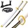 PZOEWUESR Zenitsu Cosplay Foam Props for Kids 31 INCH