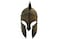 SZCO 18 Gauge Brass Finished Wearable Roman Gladiator Helmet Replica