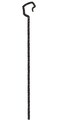 Servllcell Shepherd Wizard Staff PropPlastic Shepherd Staff Stick Cane for Costume AccessoryHalloween Decoration 59