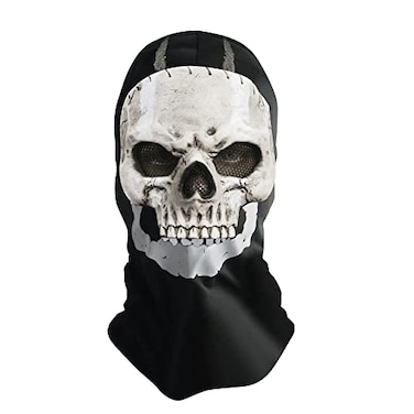 Wandamaga Ghost Mask Skull Full Face Mask for War Game Outdoor Sport