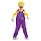 Disguise Wario Deluxe Super Mario Bros Nintendo Costume Large1012
