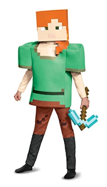 Disguise Alex Deluxe Minecraft Costume Multicolor Large 1012