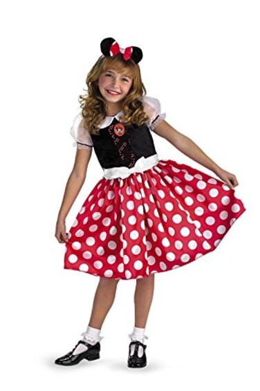 Disguise Disney Minnie Mouse Classic Girls Costume