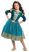 Disguise Disney Princess Merida Classic Girls Costume Blue