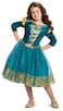 Disguise Disney Princess Merida Classic Girls Costume Blue