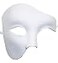 KEFAN Mens Mask Halloween Mask Masquerade Phantom of The Opera Half Face Mask