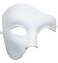 KEFAN Mens Mask Halloween Mask Masquerade Phantom of The Opera Half Face Mask