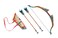 Disguise Link Breath of The Wild Deluxe Bow Set WQuiver Arrows Costume Accessory No Size