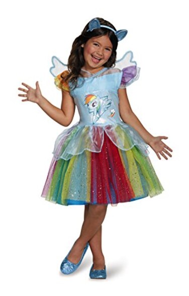 Disguise Rainbow Dash Tutu Deluxe My Little Pony Costume Small46X
