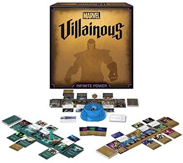 Ravensburger Marvel Villainous Infinite Power Strategy Board Game Engaging Brain Teaser for Ages 12 Up Unique Marvel Characters Adjustable Difficulty Great for Marvel Fans