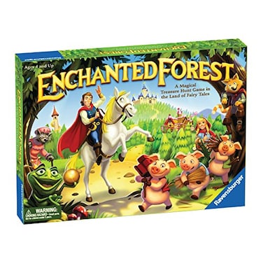 Ravensburger Enchanted Forest Childrens Treasure Hunt Game Engaging Puzzle Activity Memory Enhancing Ideal for 4 Years and Up