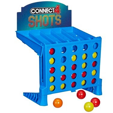 Connect 4 Hasbro Gaming Shots Board Game Activity for Kids Ages 8 Active Games for Families 2 Player Game Kids Games and Gifts