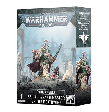 Warhammer Games Workshop 40000 Dark Angels Belial Grand Master of The Deathwing Black