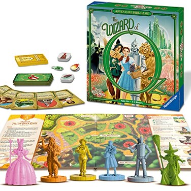 Ravensburger Wizard of Oz Adventure Book Game for Ages 10 Up Immersive StoryBased Gameplay Detailed Miniatures Ideal Gift for Brain Teaser Enthusiasts Interactive Group Activity
