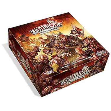 CMON Zombicide Black Plague Medieval Fantasy Zombie Board Game Cooperative Strategy Game with Tabletop Miniatures Ages 14 16 Players 1 Hour Playtime