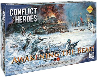 Academy Games Conflict of Heroes Awakening The Bear 3rd Ed Board Game 24 Players