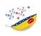 Bananagrams Stars and Stripes Themed Edition Family Board Game