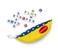 Bananagrams Stars and Stripes Themed Edition Family Board Game